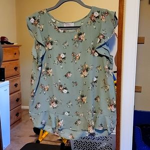 Loft Outlet Floral Blouse